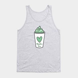 Matcha tea Tank Top